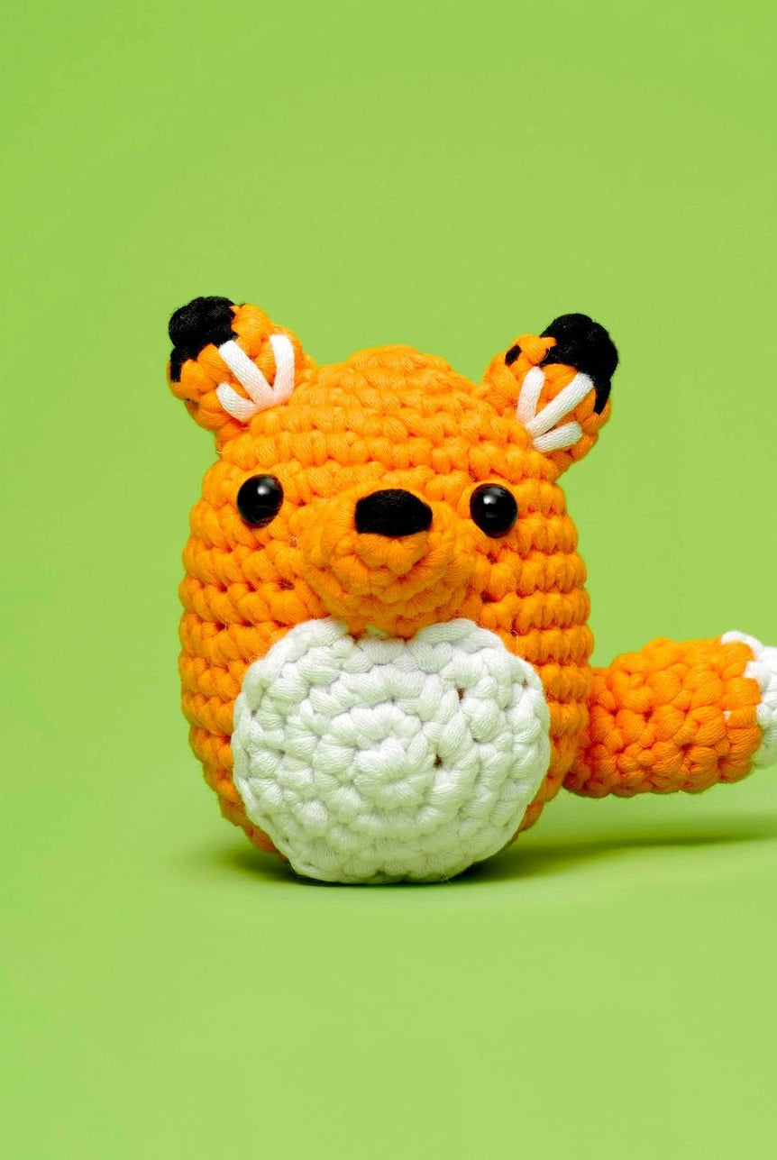 Rose & Lee Co Felix The Fox Beginner Crochet Kit Home & Gifts