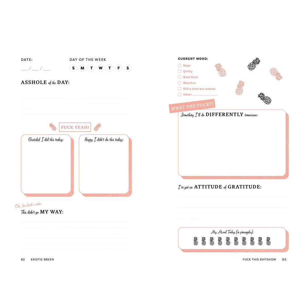Rose & Lee Co Fuck This Shitshow Book Home & Gifts