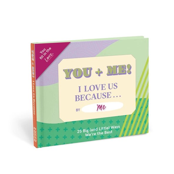 Rose & Lee Co I Love Us Because Book Stationery