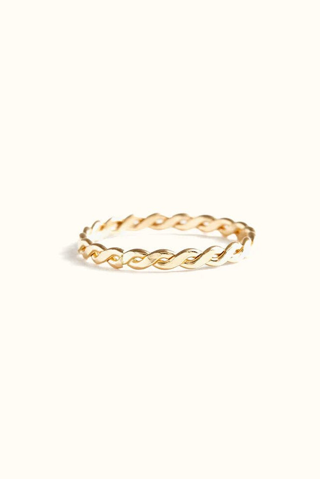 Rose & Lee Co Ivy Ring, Gold Rings