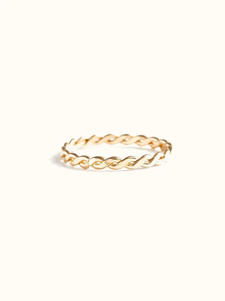 Rose & Lee Co Ivy Ring, Gold Rings