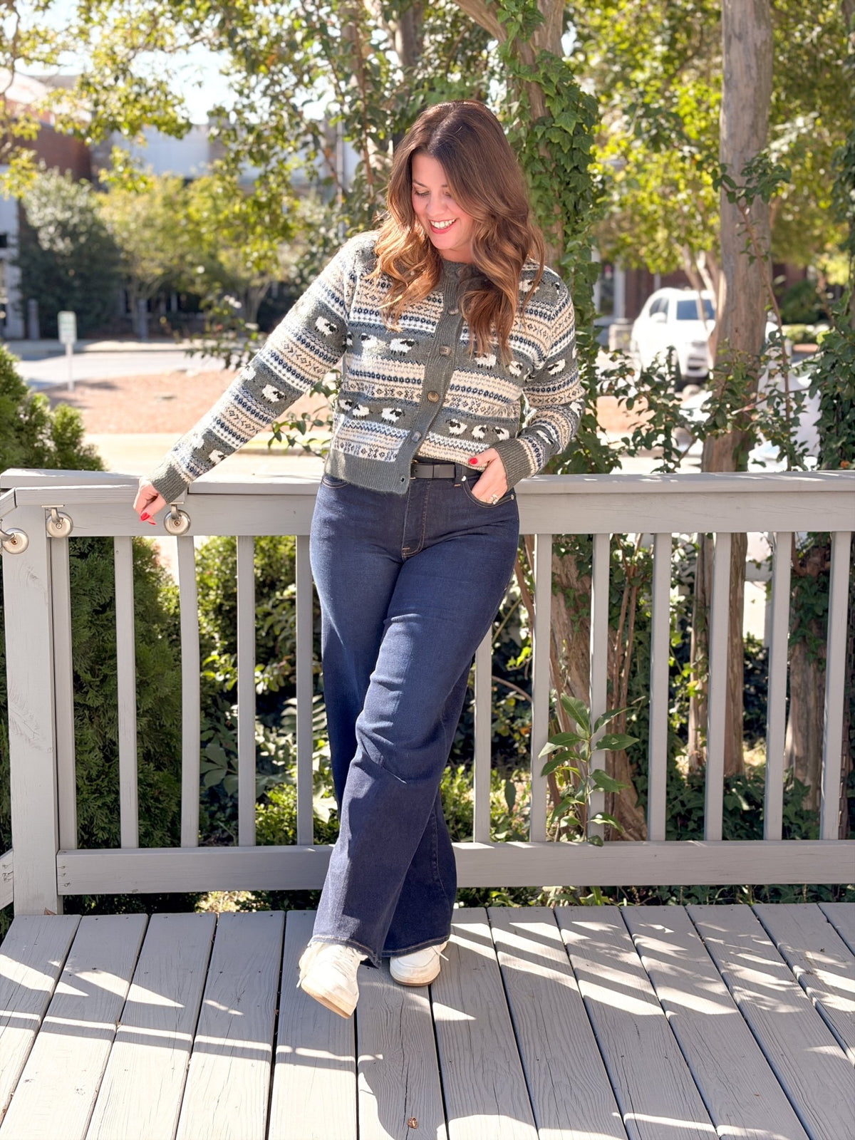 Rose & Lee Co Good Waist Palazzo Jeans, Indigo1308 by Good American Denim