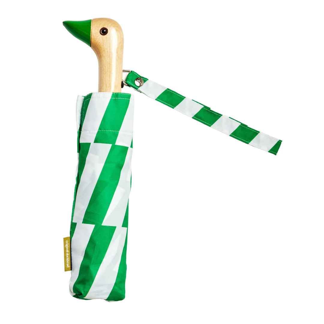 Rose & Lee Co Kelly Bars Compact Eco - Friendly Duck Umbrella Accessories