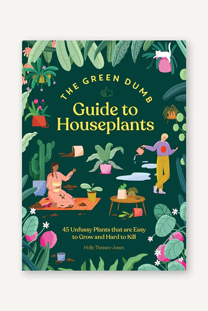 Rose & Lee Co The Green Dumb Guide to Houseplants Book Home & Gifts