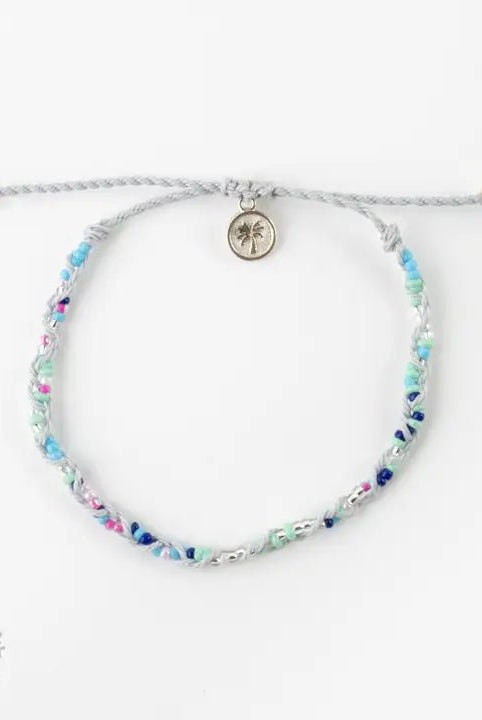 Rose & Lee Co Railay Beaded Bracelet, Grey Bracelets