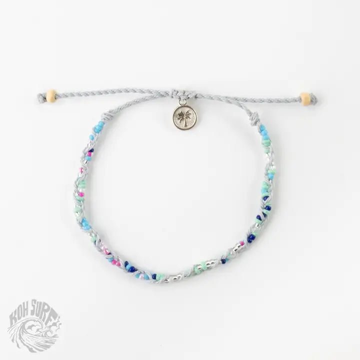 Rose & Lee Co Railay Beaded Bracelet, Grey Bracelets