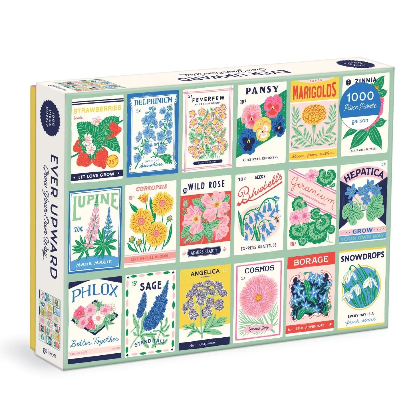 Rose & Lee Co 1000 Piece Puzzle, Grow Your Own Way Home & Gifts
