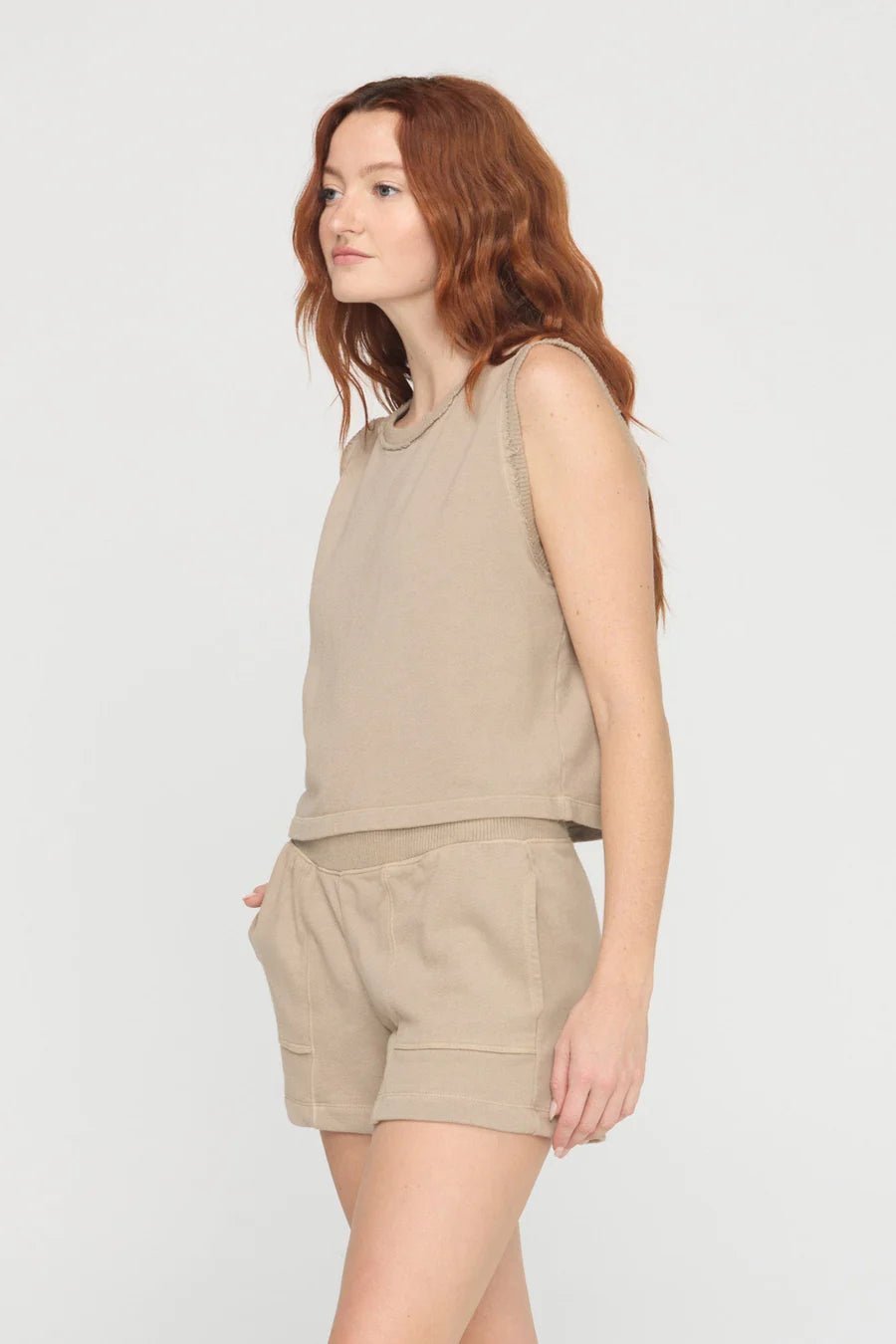 Rose & Lee Co Gwynn Tank, Desert Taupe by Project Social T Tanks
