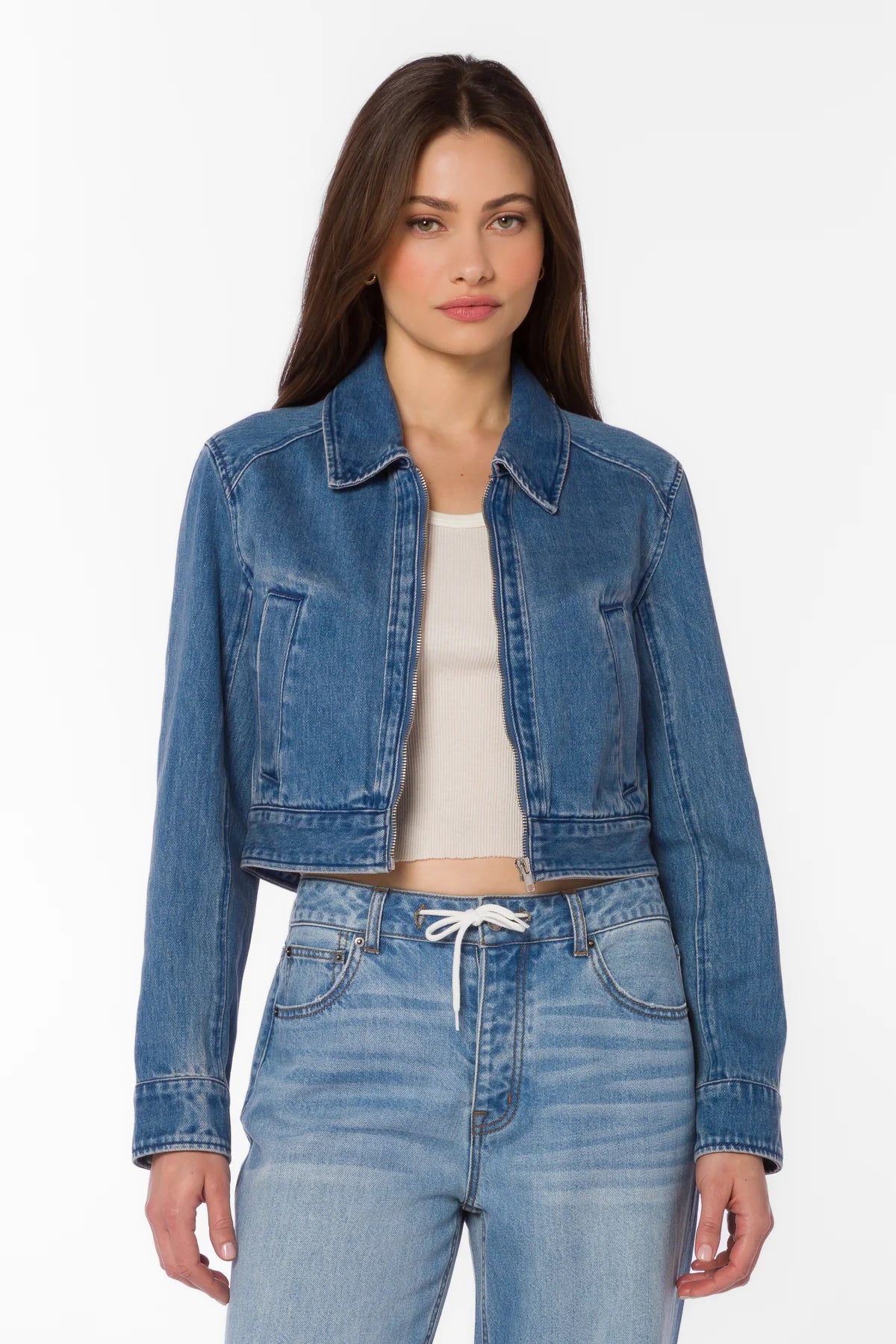 Rose & Lee Co Happy Blue Jacket, Senna Blue Jackets