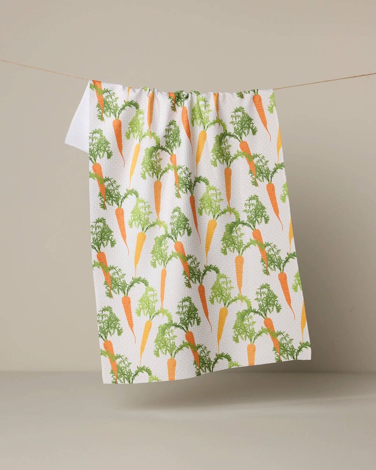 Rose & Lee Co Happy Carrots Tea Towel Home & Gifts