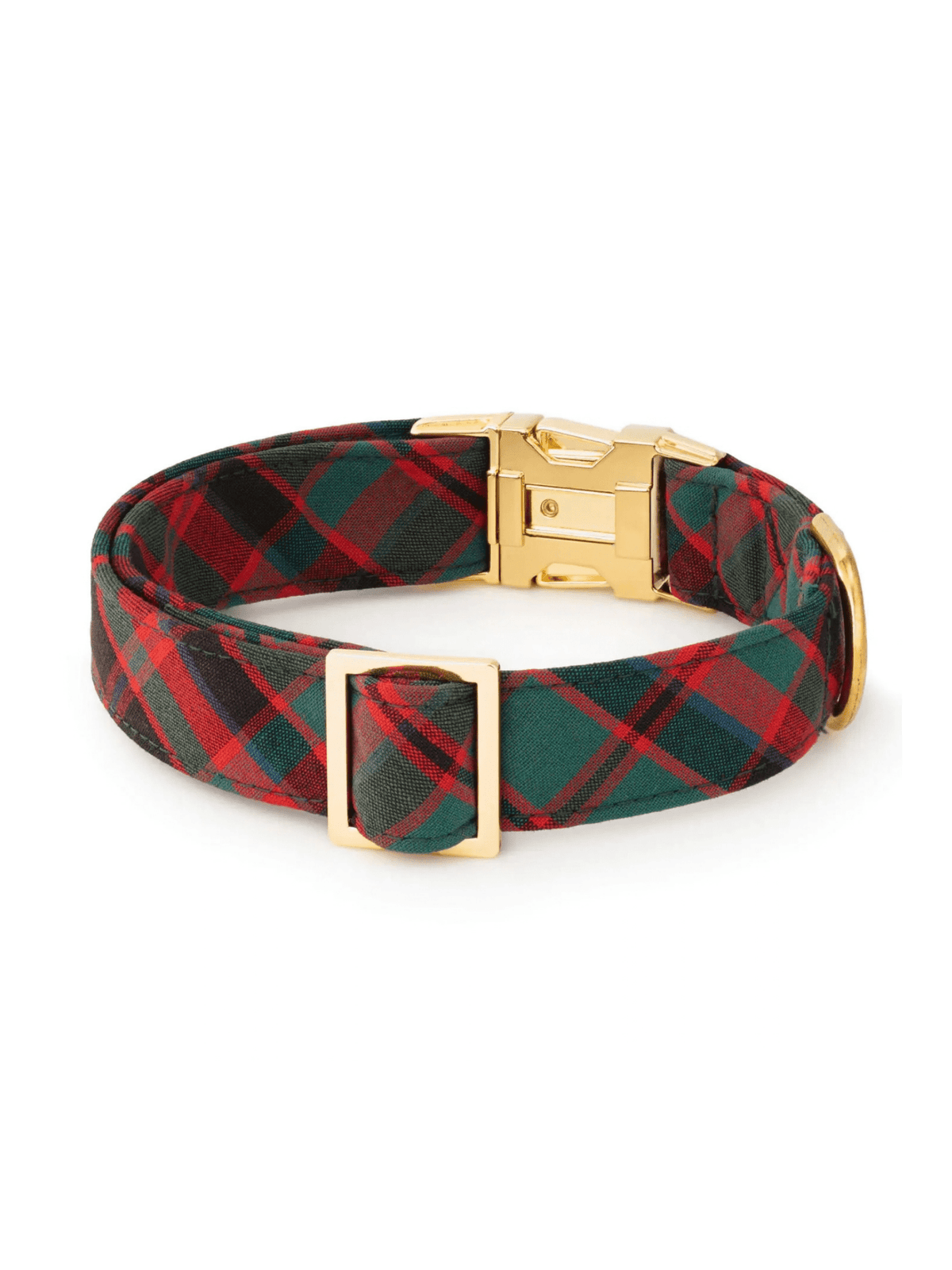 Rose & Lee Co The Foggy Dog Collar, Highland Plaid Pets