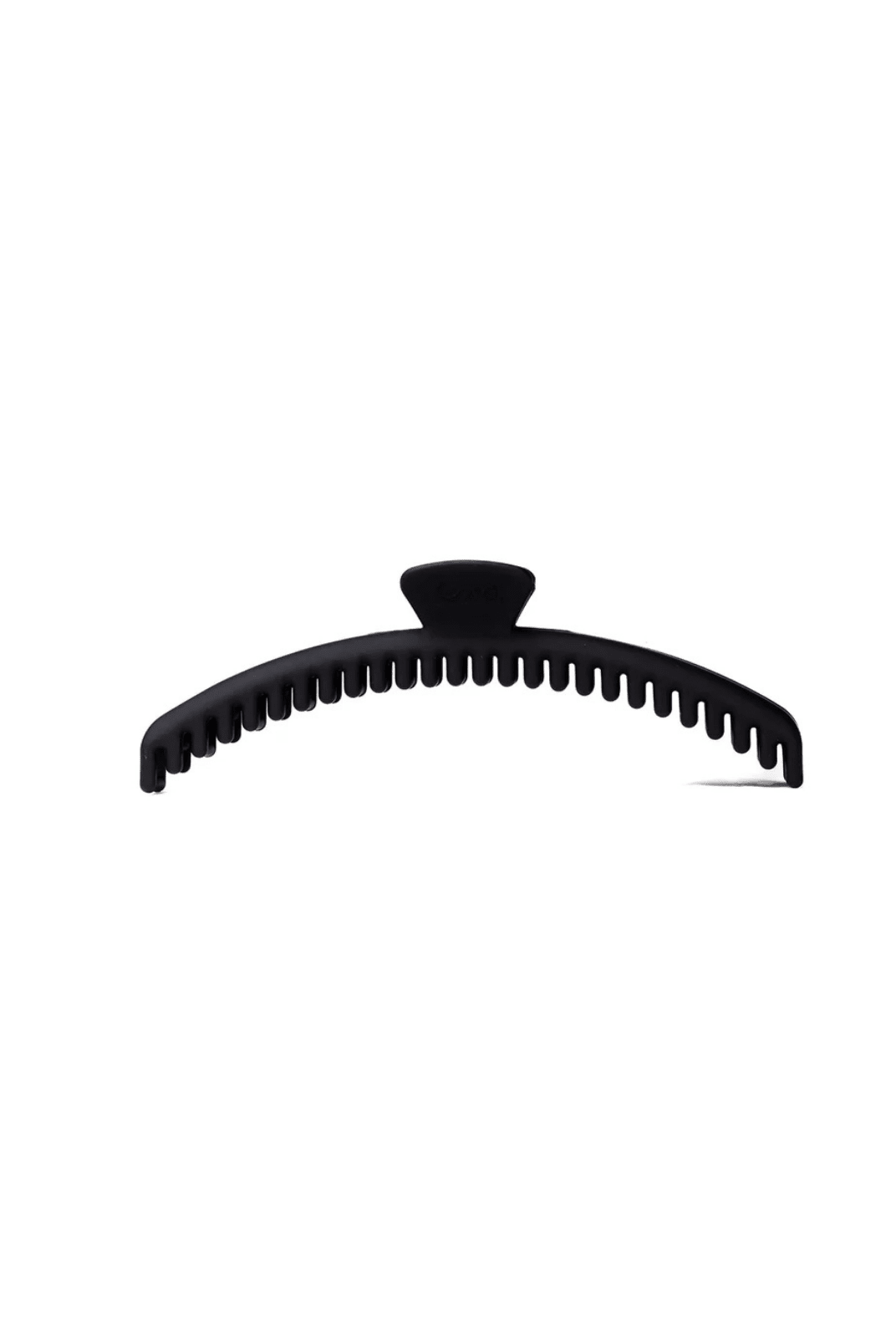 Rose & Lee Co Matte Hold Everything Claw Clip, Black Hair
