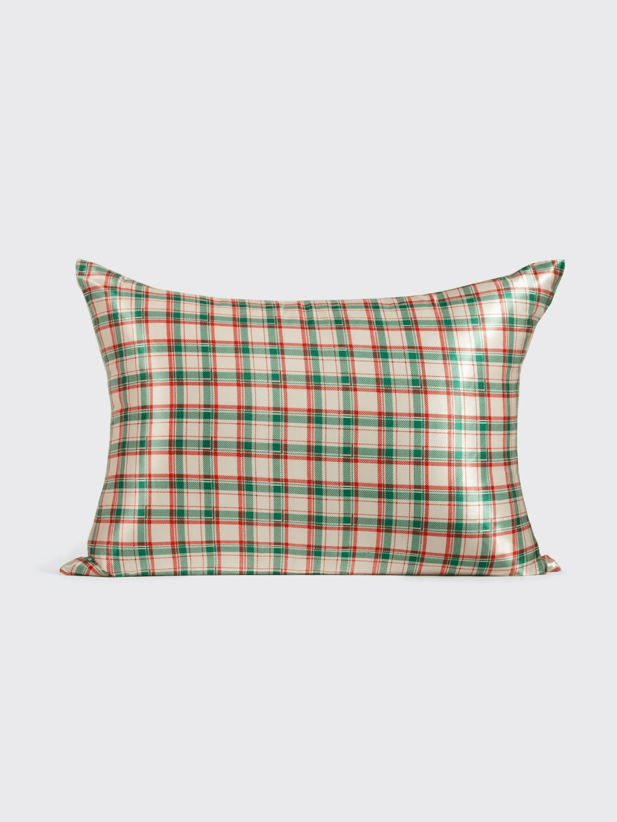 Rose & Lee Co Standard Satin Pillowcase, Holiday Plaid Home & Gifts