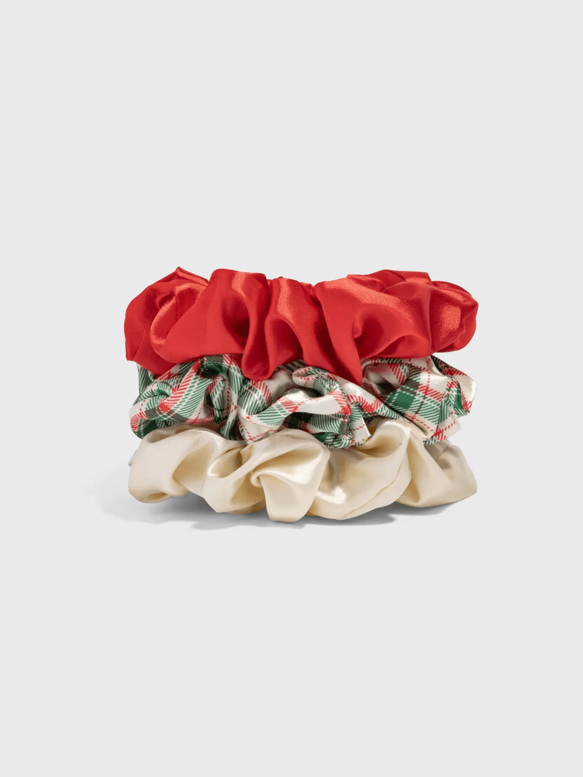 Rose & Lee Co Holiday Scrunchies, 3pc Set Hair