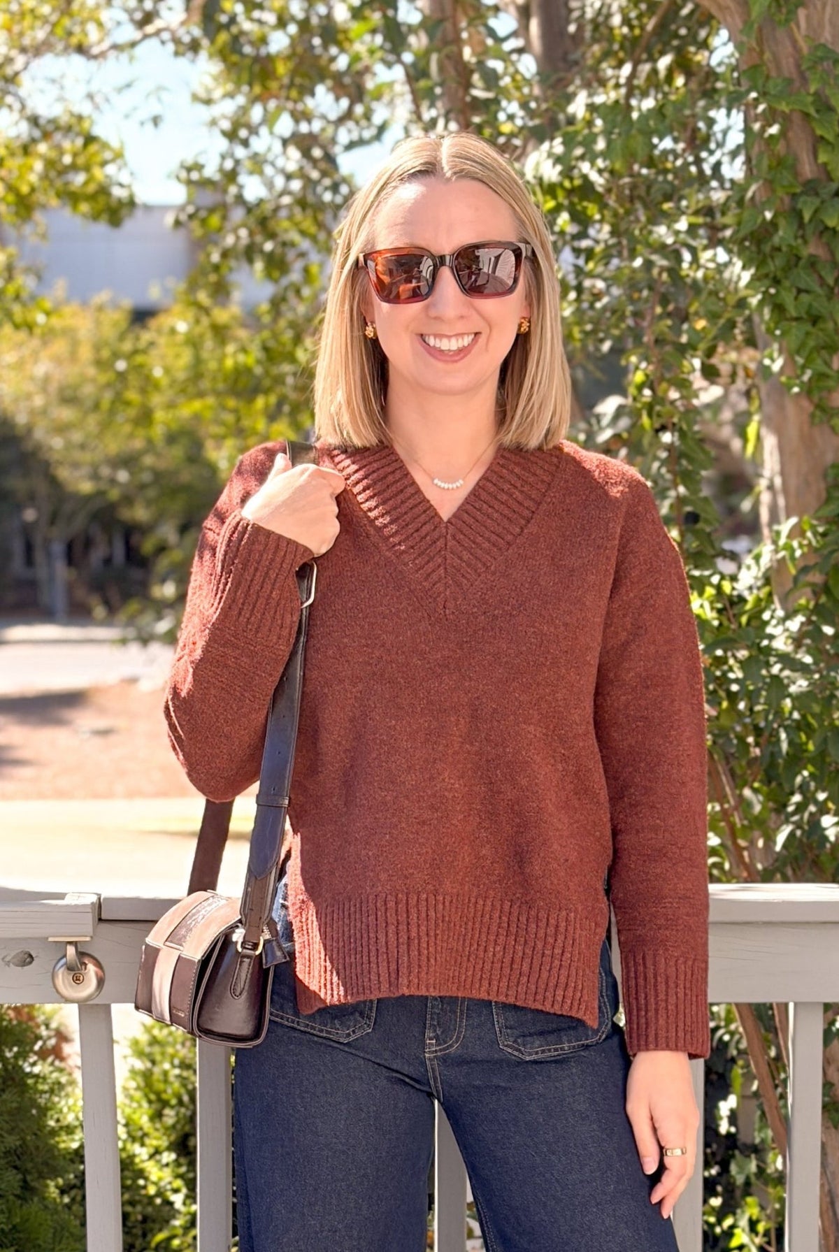 Rose & Lee Co Homebound Sweater, Spiced Brandy by The Normal Brand Sweaters