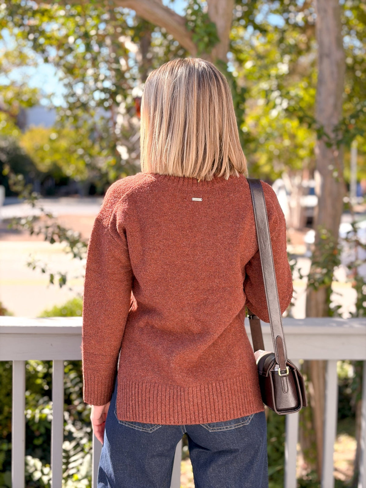 Rose & Lee Co Homebound Sweater, Spiced Brandy by The Normal Brand Sweaters
