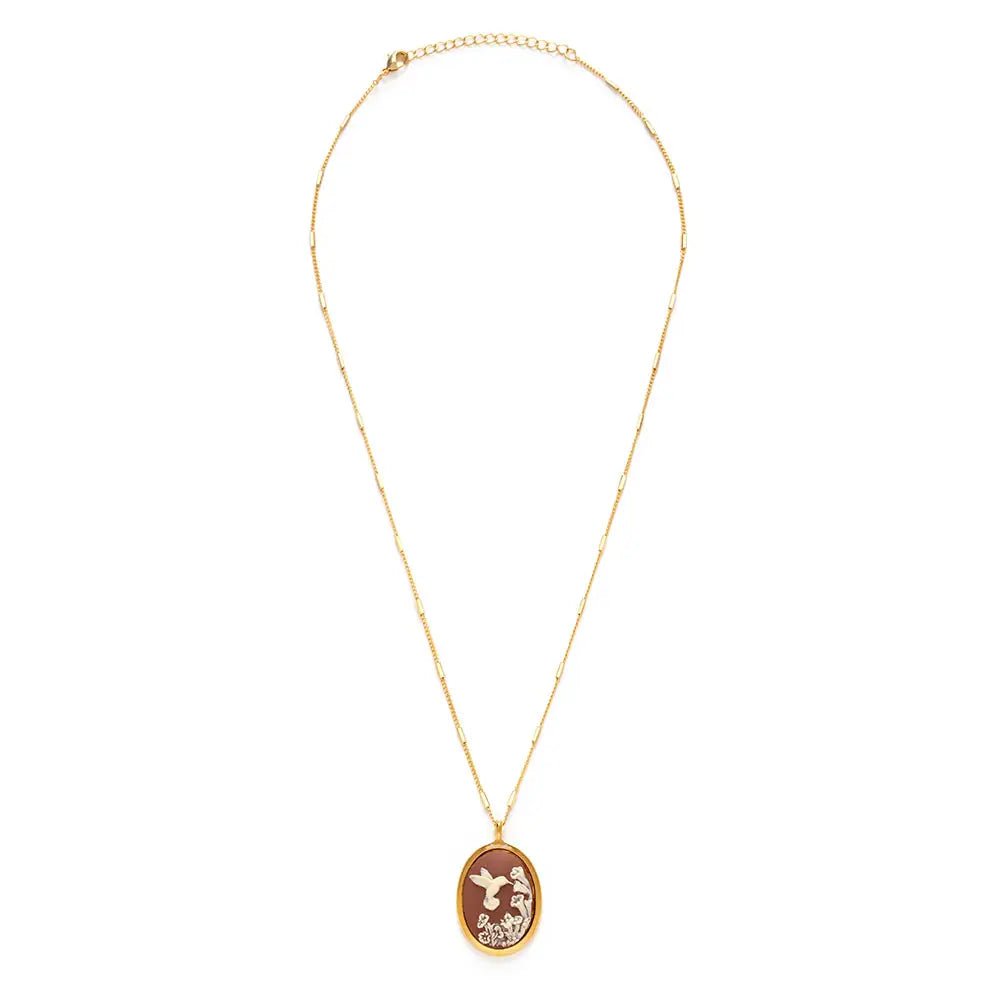 Rose & Lee Co Hummingbird Vintage Necklace Necklaces