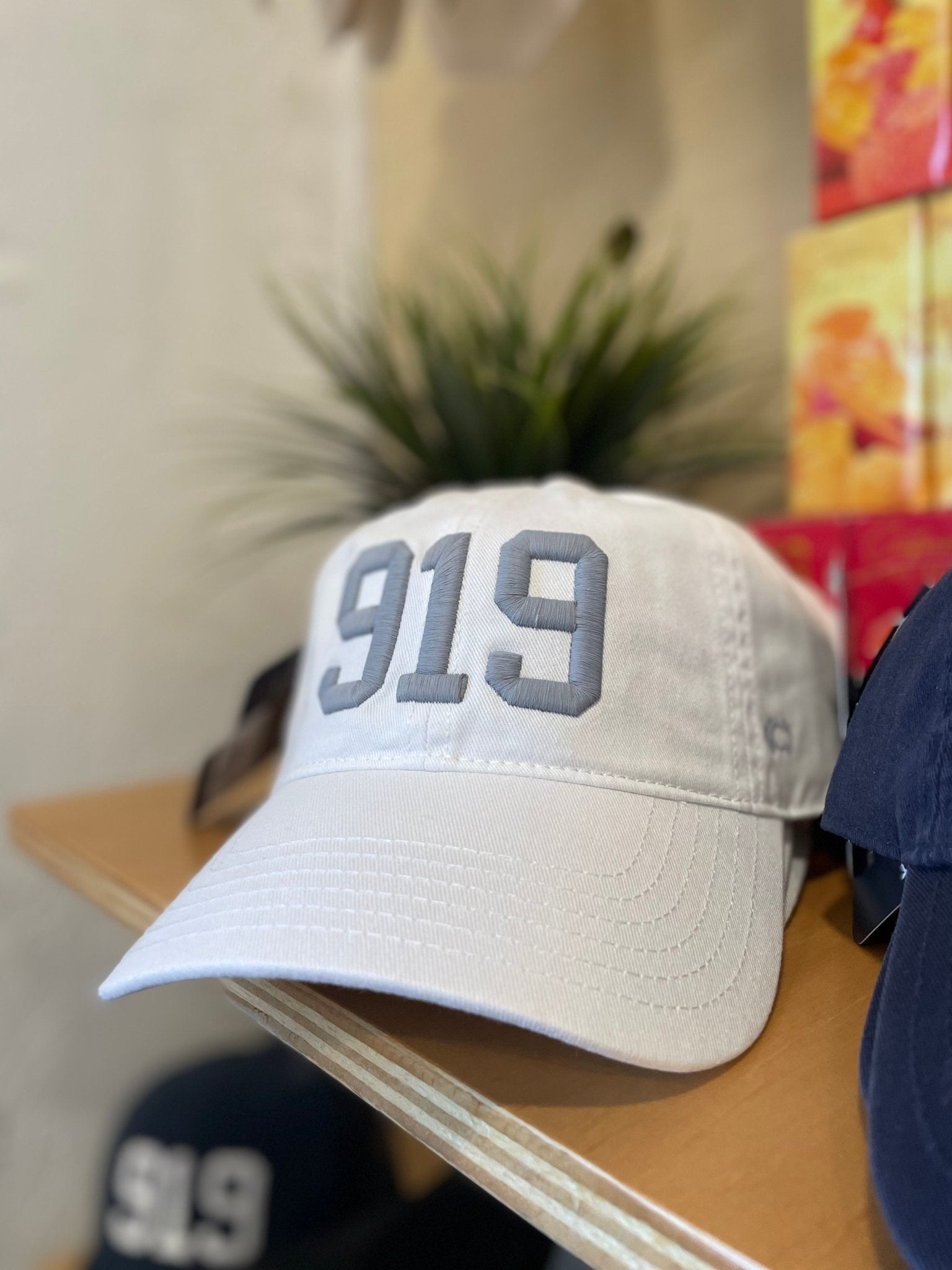 Rose & Lee Co 919 Cotton Dad Hat, White & Dark Grey Accessories