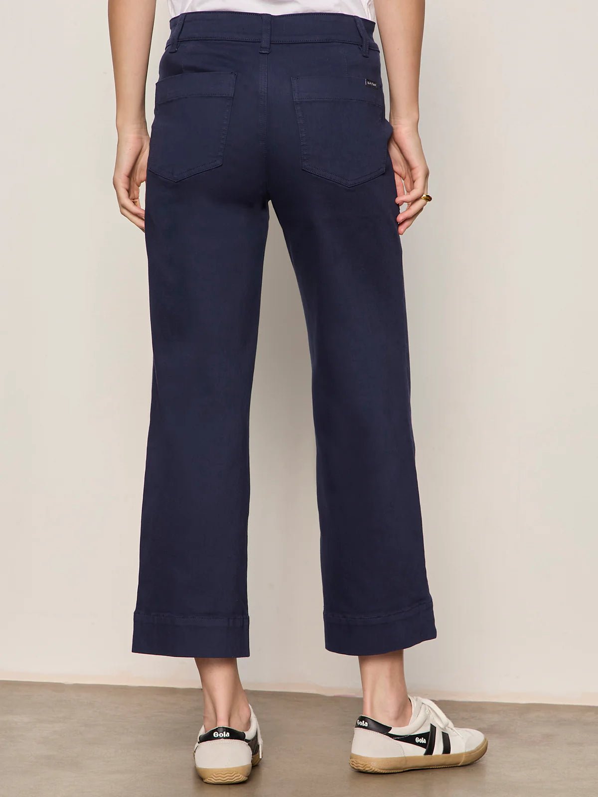 Rose & Lee Co Insider Crop Pants, Navy Blazer by Sanctuary Pants