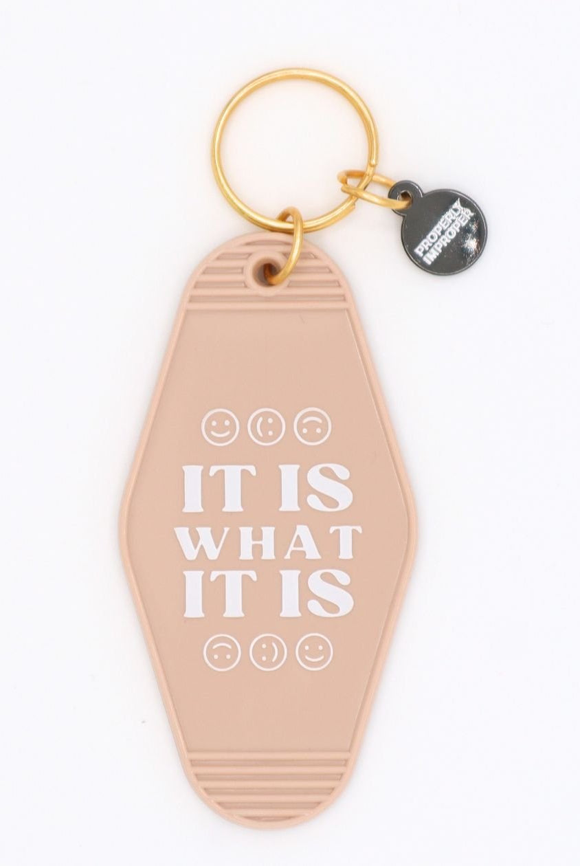 Rose & Lee Co Key Chain, It Is What It Is Home & Gifts