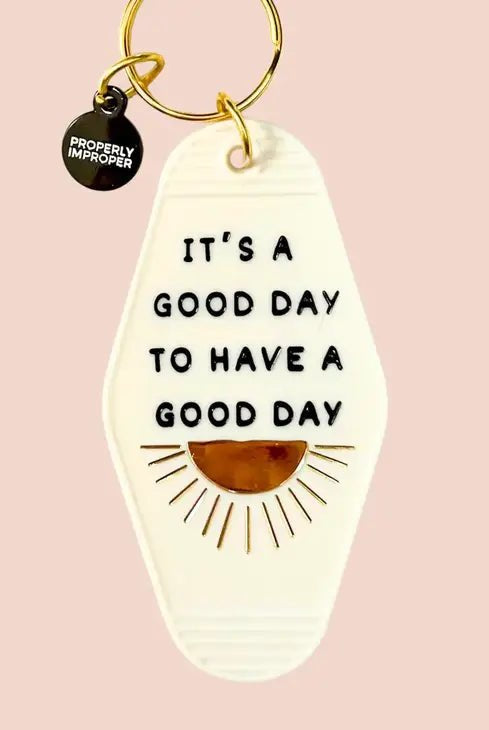 Rose & Lee Co Key Chain, It's a Good Day Home & Gifts