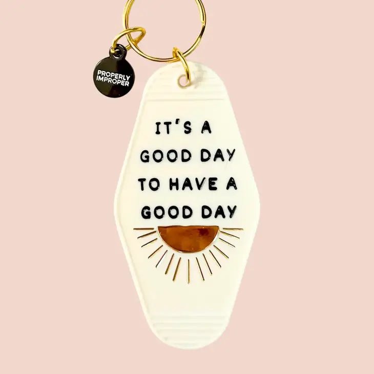 Rose & Lee Co Key Chain, It's a Good Day Home & Gifts