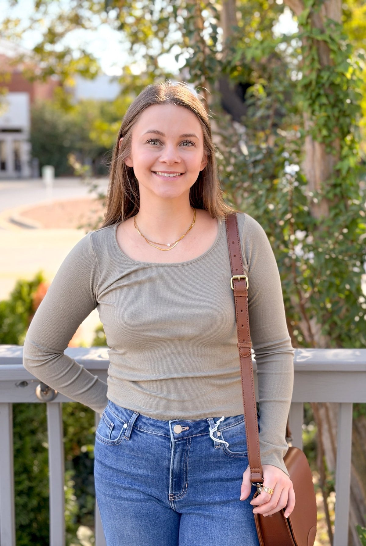 Rose & Lee Co Jac Top, Lunar by Known Supply Long Sleeve