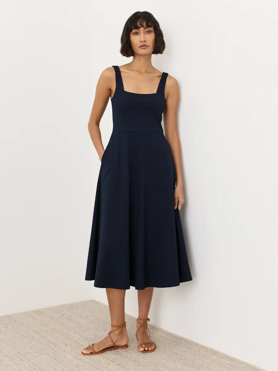 Rose & Lee Co Jewel Dress, Navy Casual Dresses