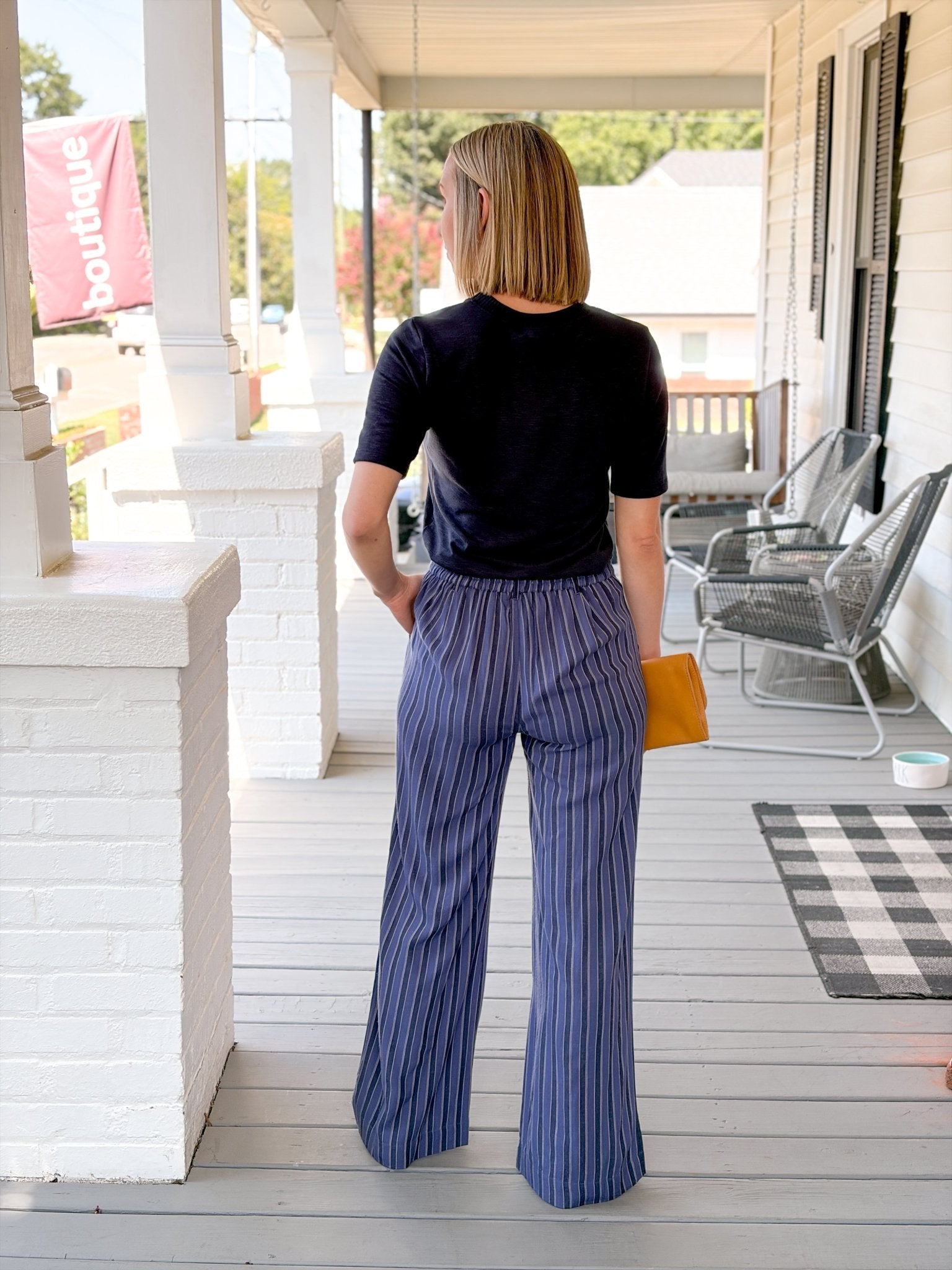 Rose & Lee Co Joanie Pants, Indigo Pants