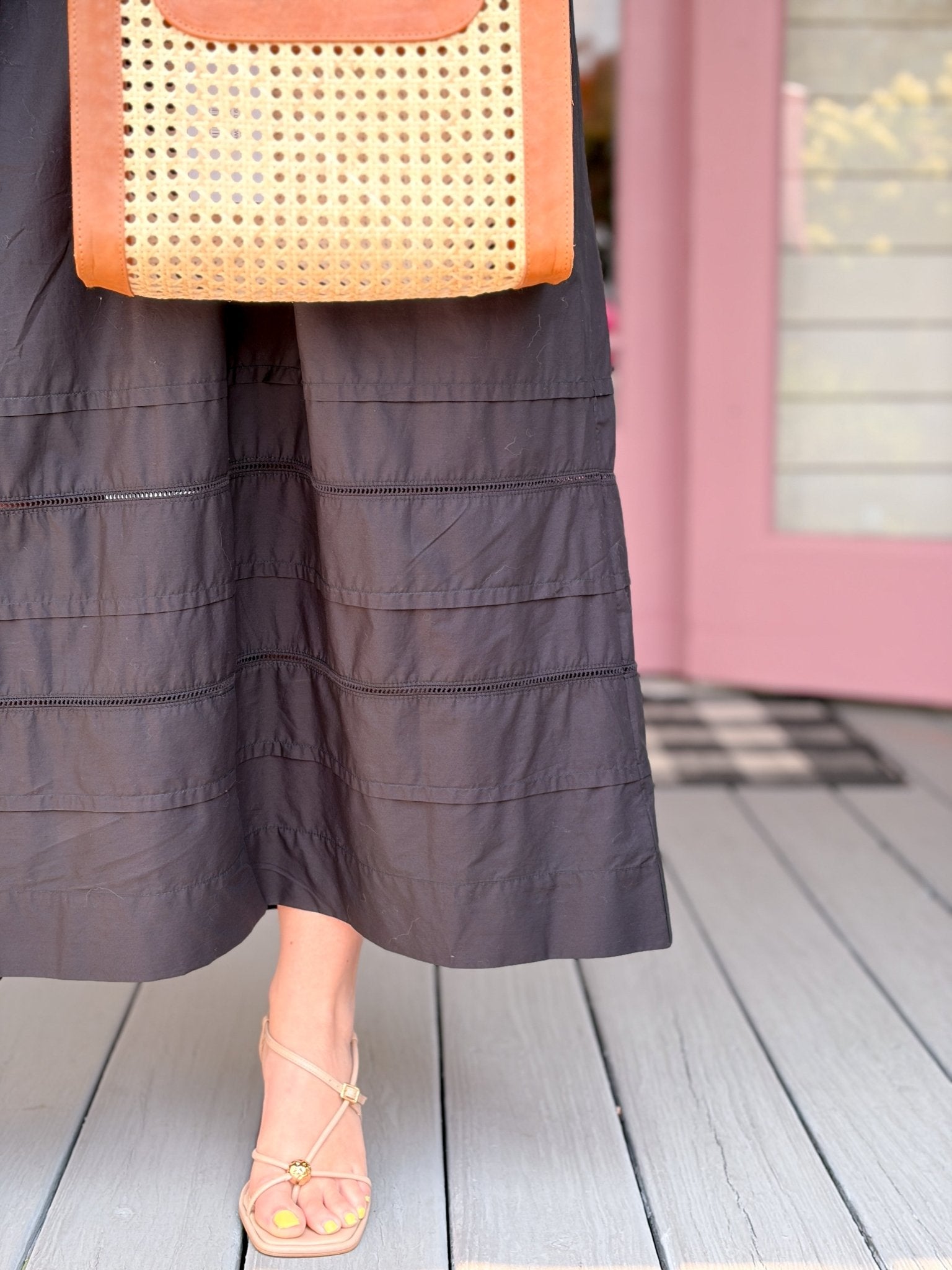Rose & Lee Co Johanna Dress, Black by Z Supply Casual Dresses
