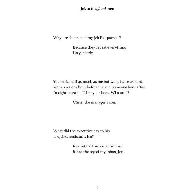 Jokes to Offend Men Pink Book