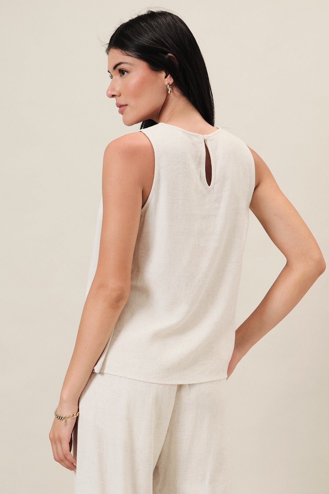 Rose & Lee Co Josie Tank, Natural Tanks
