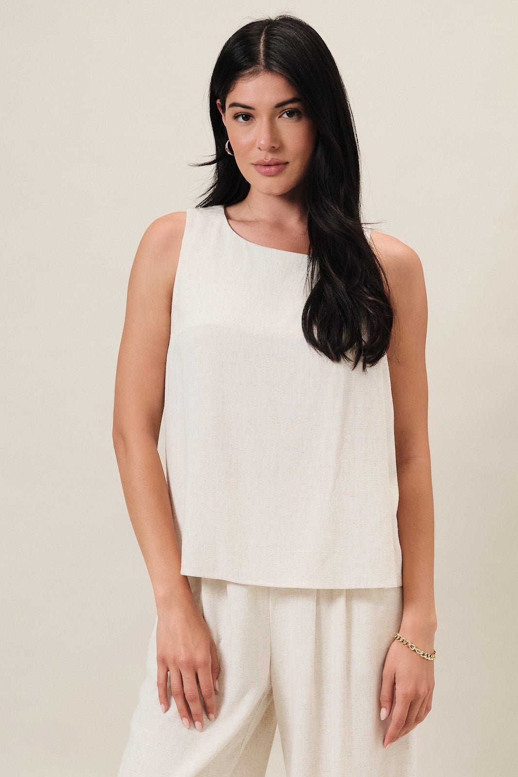 Rose & Lee Co Josie Tank, Natural Tanks