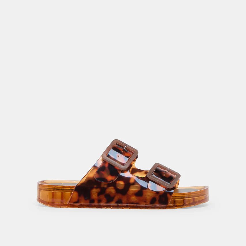 Rose & Lee Co Julio Sandals, Tortoise Vinyl by Dolce Vita Accessories