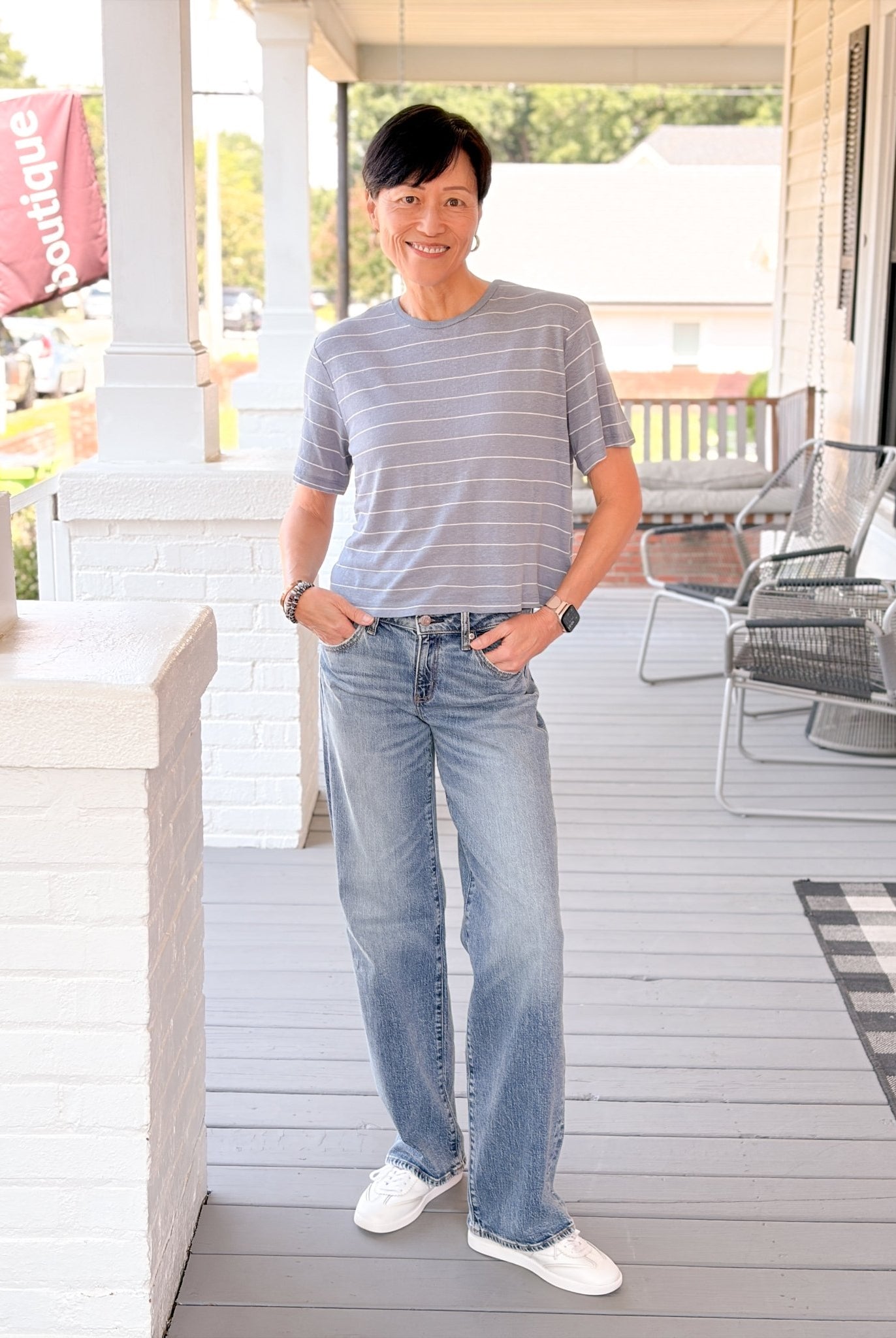 Rose & Lee Co Keeper Jeans, Heartbeat Denim