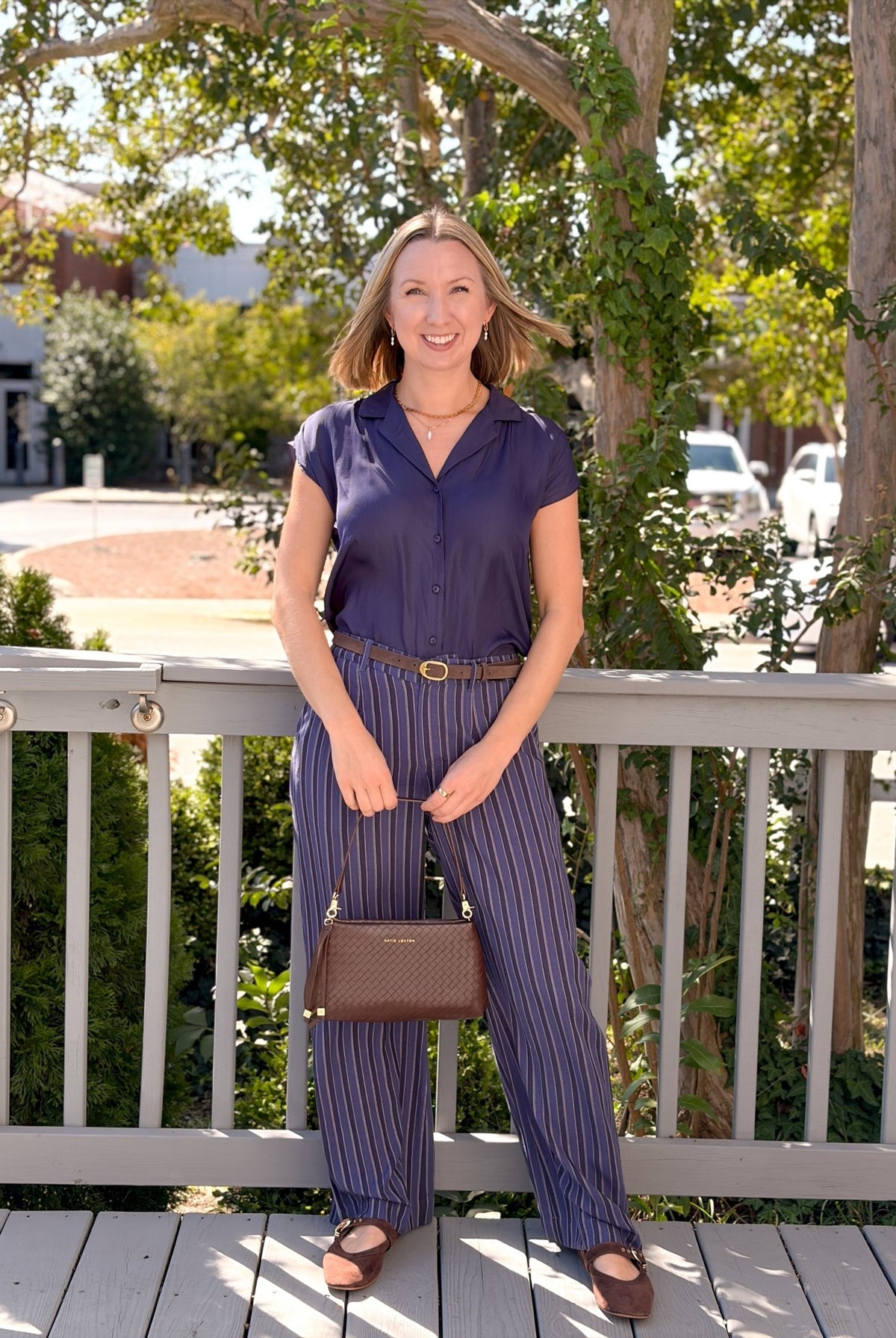 Rose & Lee Co Joanie Pants, Indigo Pants