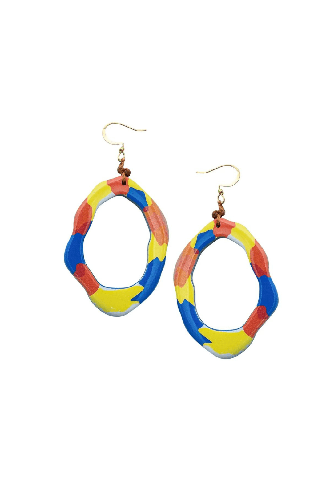 Rose & Lee Co Kira Earrings, Royal Blue Combo Earrings
