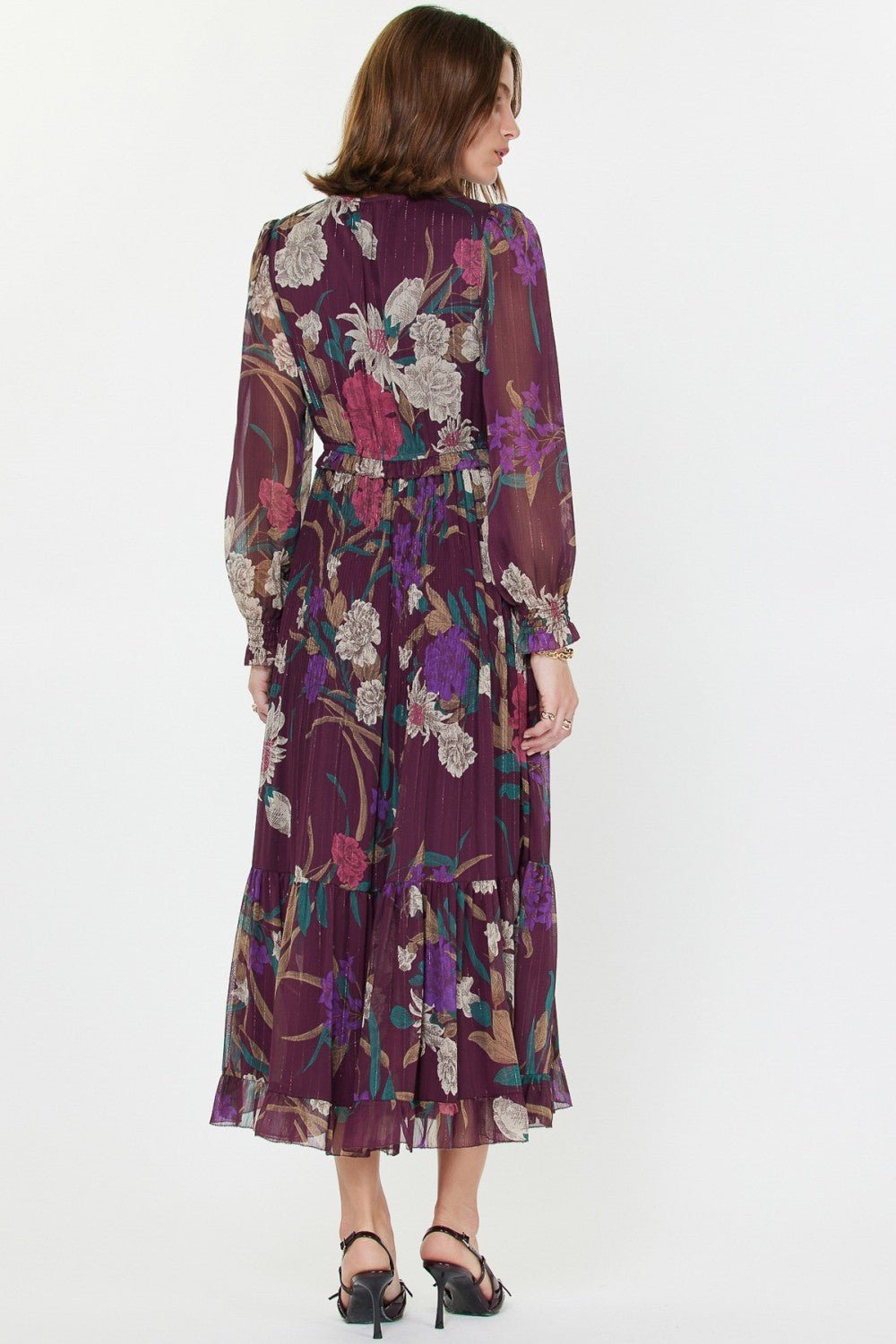 Rose & Lee Co Krystal Dress, Wine Multi Event Dress