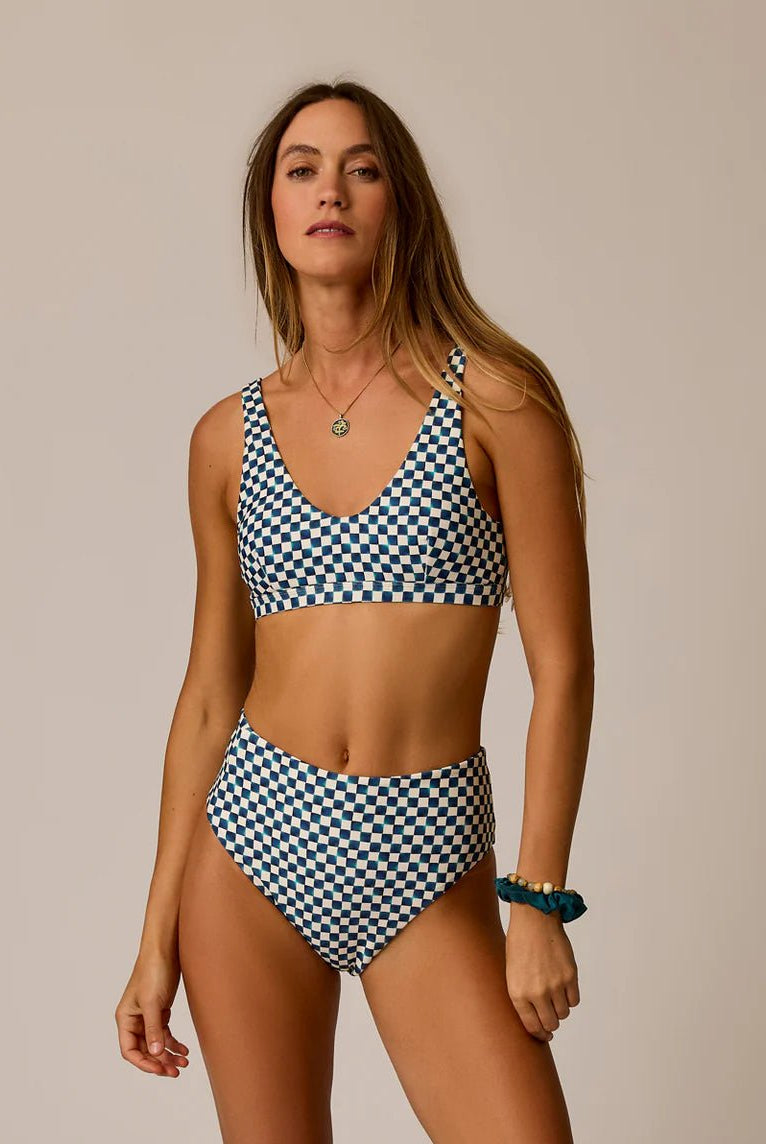 Rose & Lee Co Lani Pocket Compression Bottoms, Surfside Accessories