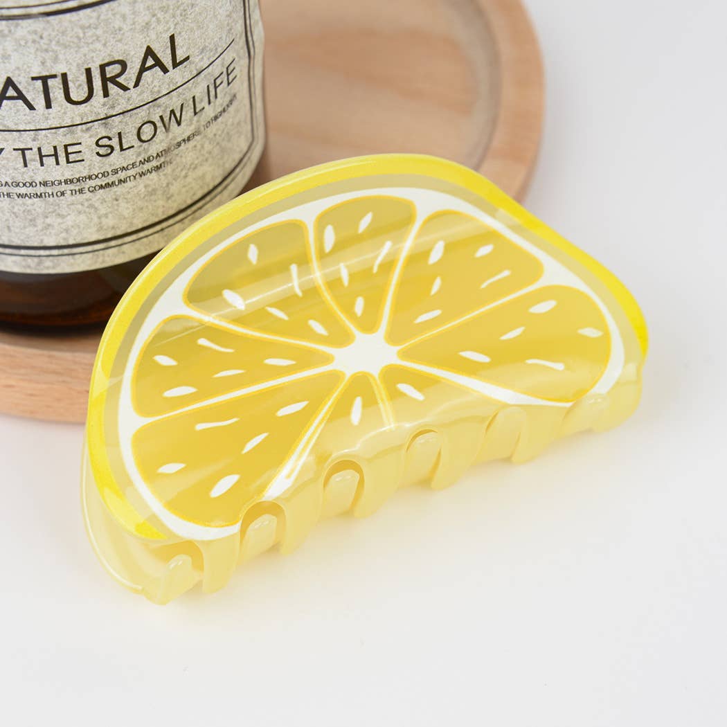 Rose & Lee Co Lemon Claw Clip Accessories