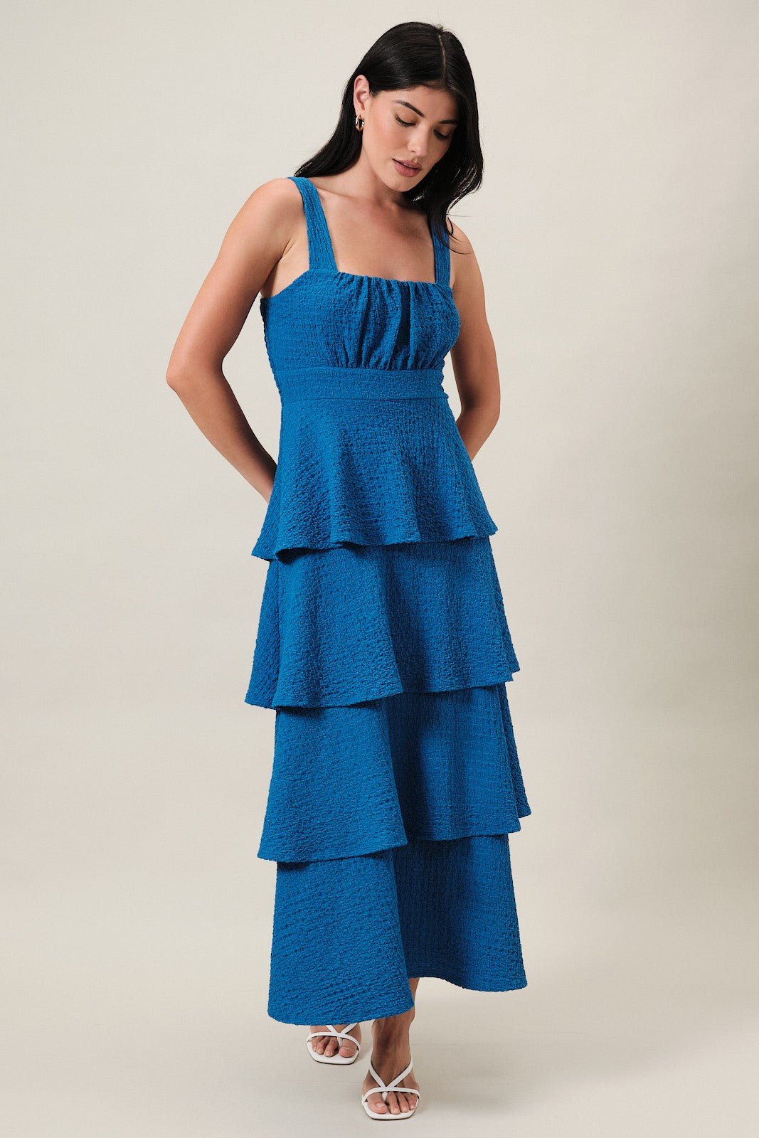 Rose & Lee Co Lennox Dress, Royal Blue Event Dress
