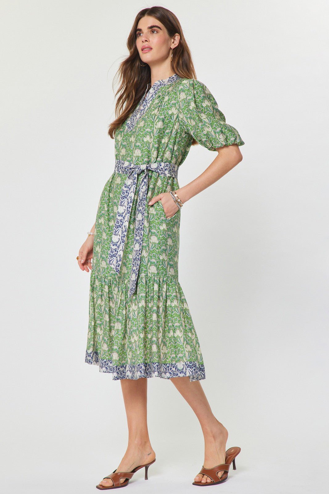 Rose & Lee Co Lindsey Dress, Green Multi Event Dress