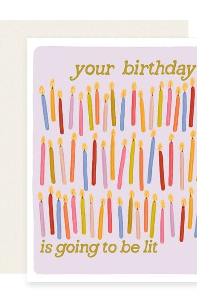 Rose & Lee Co Lit Birthday Card Stationery
