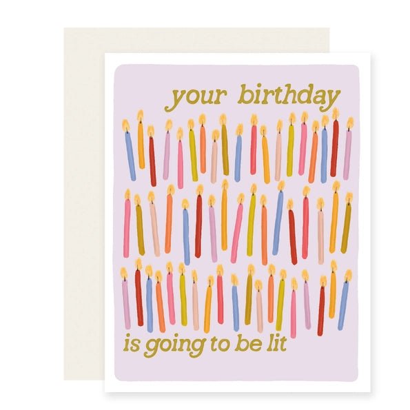 Rose & Lee Co Lit Birthday Card Stationery