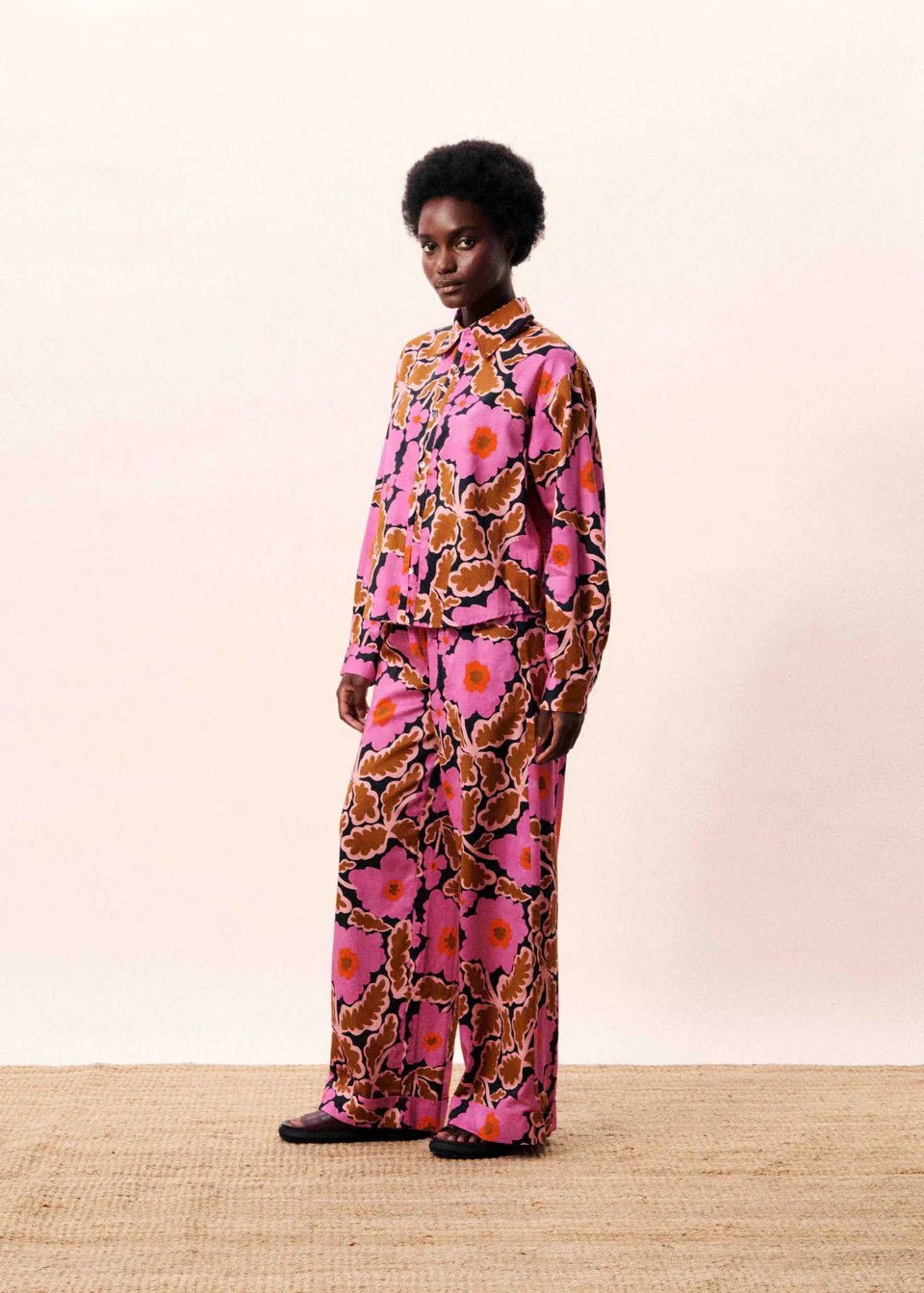 Rose & Lee Co Lotus Pants, Multi Pants