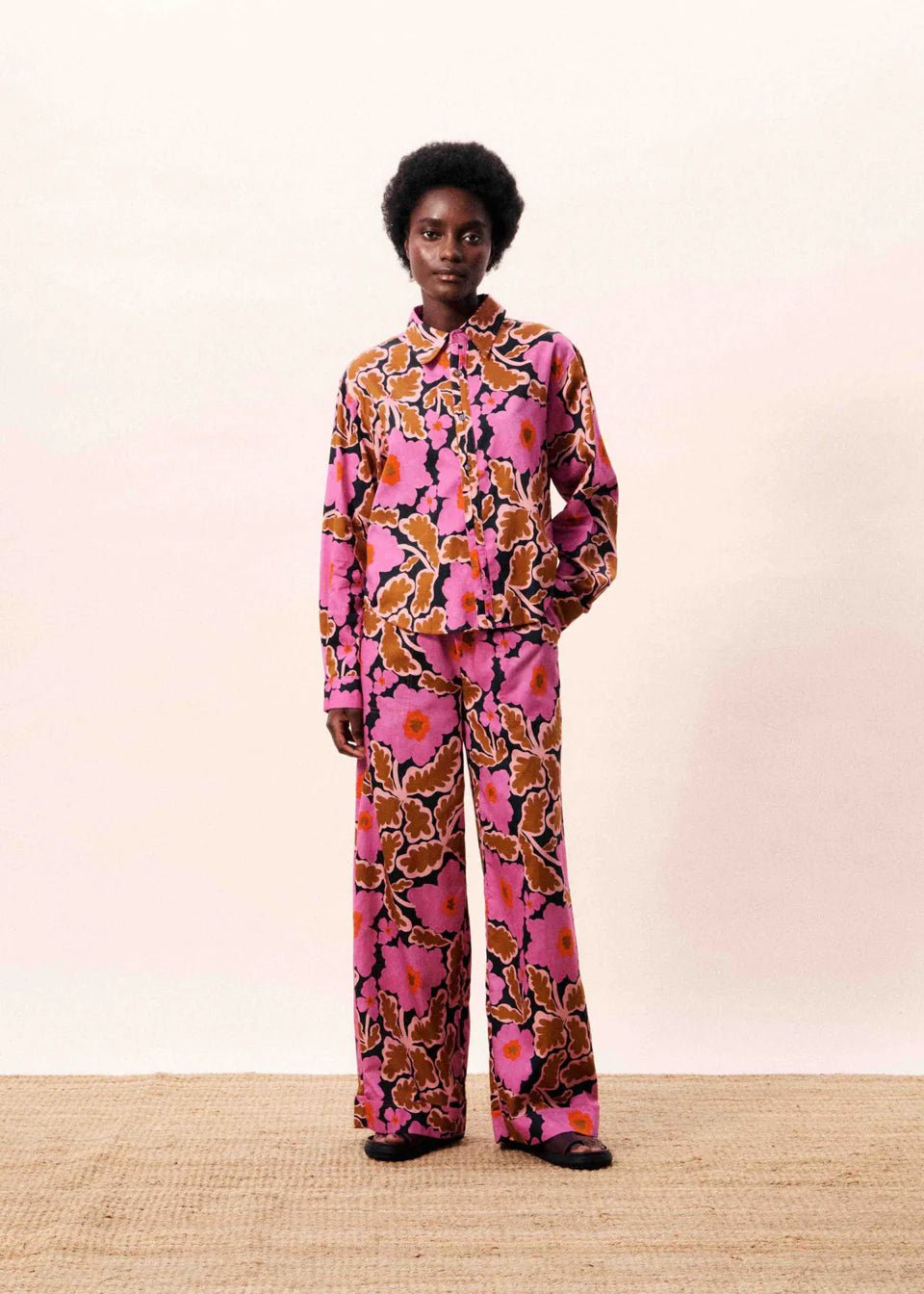Rose & Lee Co Lotus Pants, Multi Pants
