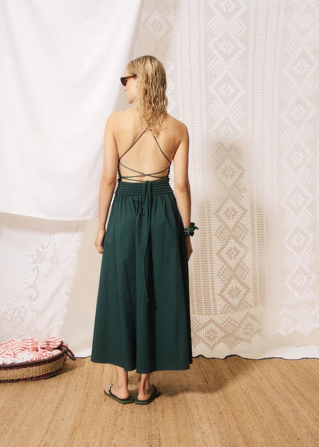 Rose & Lee Co Lucia Dress, Green Casual Dresses