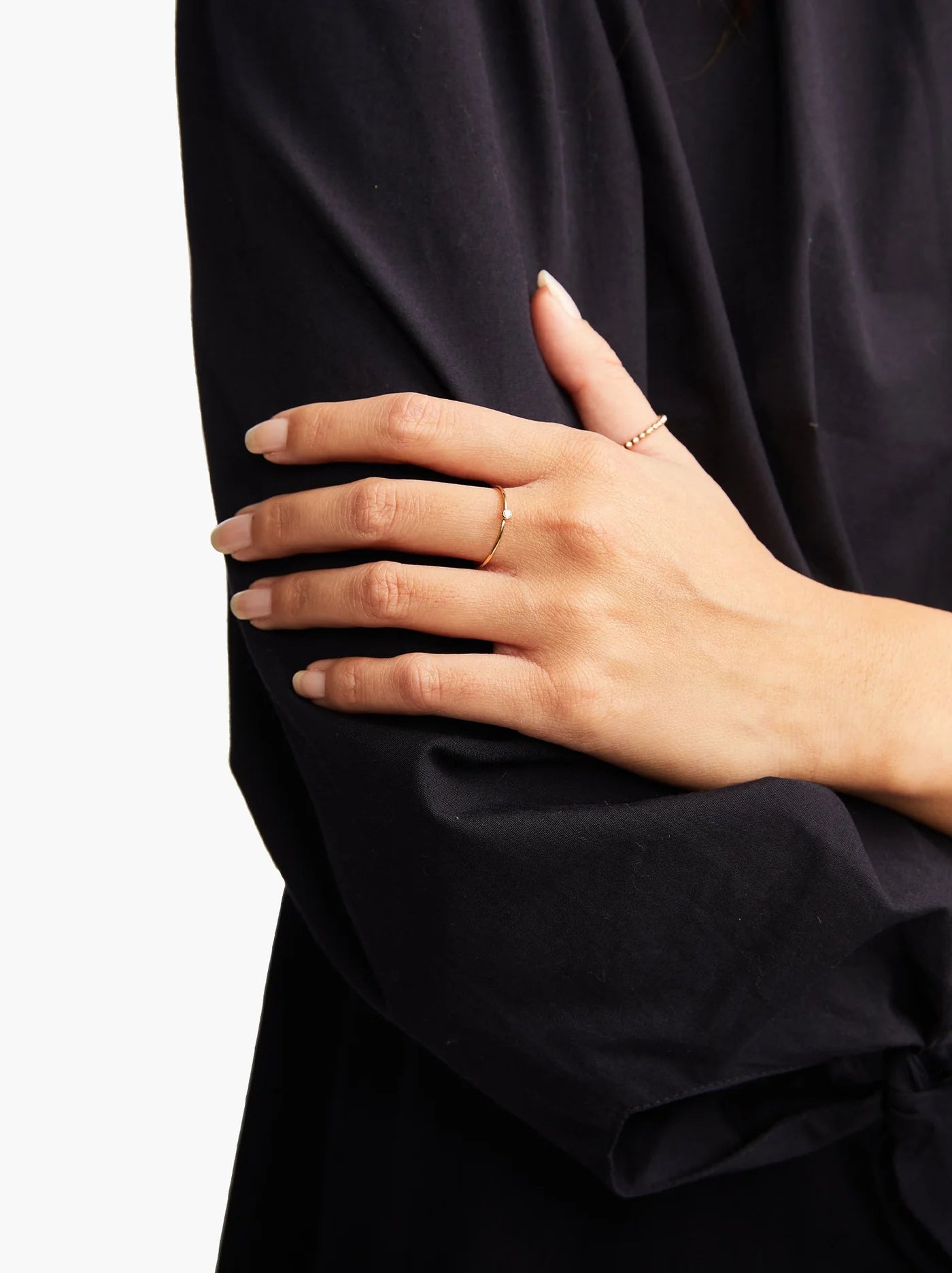 Rose & Lee Co Luz Petite Ring, 14k Gold Filled Rings