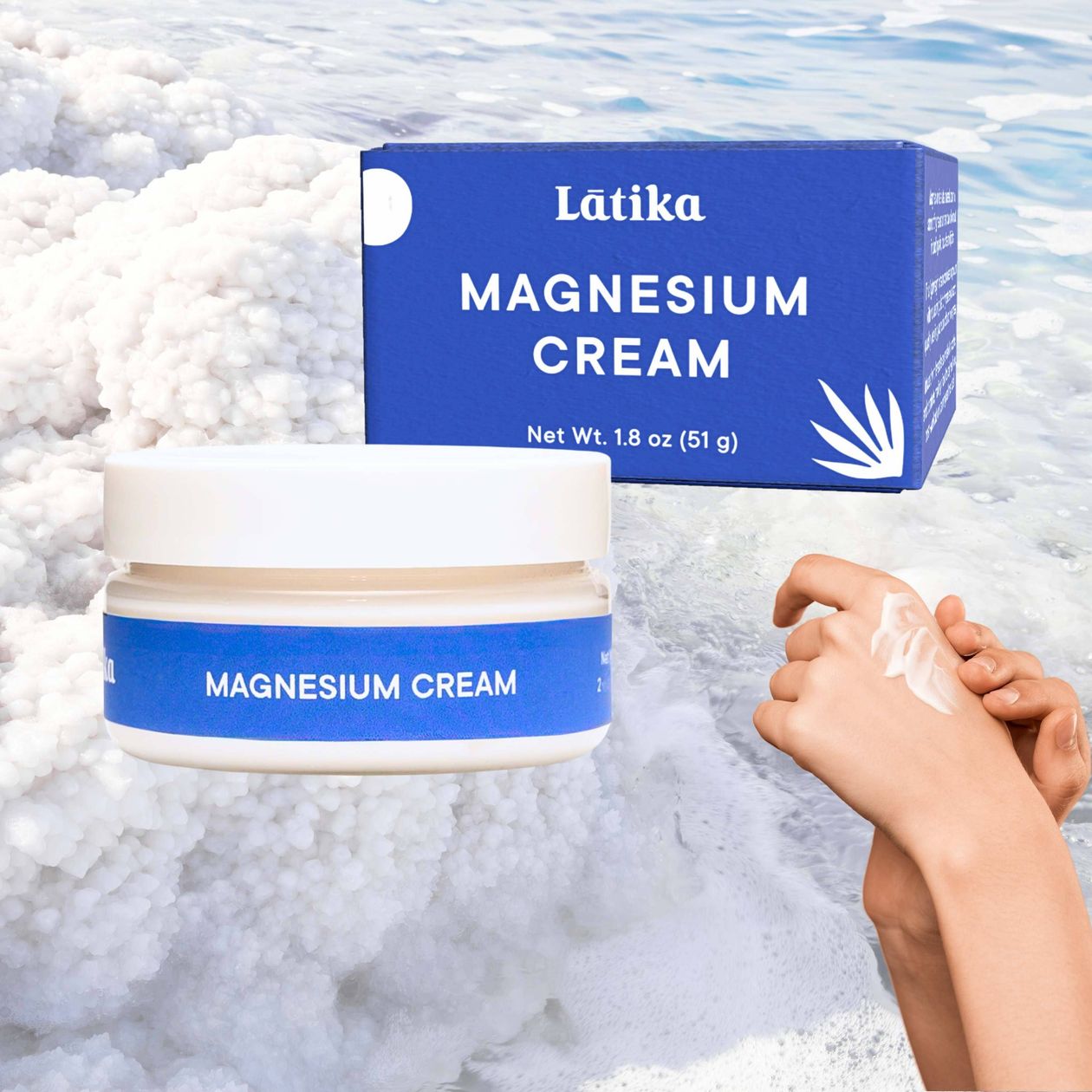 Rose & Lee Co Magnesium Cream Bath & Body