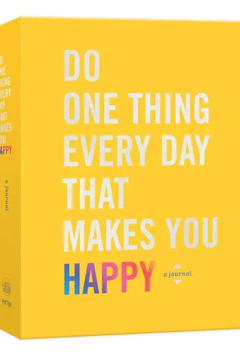 Rose & Lee Co Do One Thing Every Day That Makes You Happy Book Home & Gifts